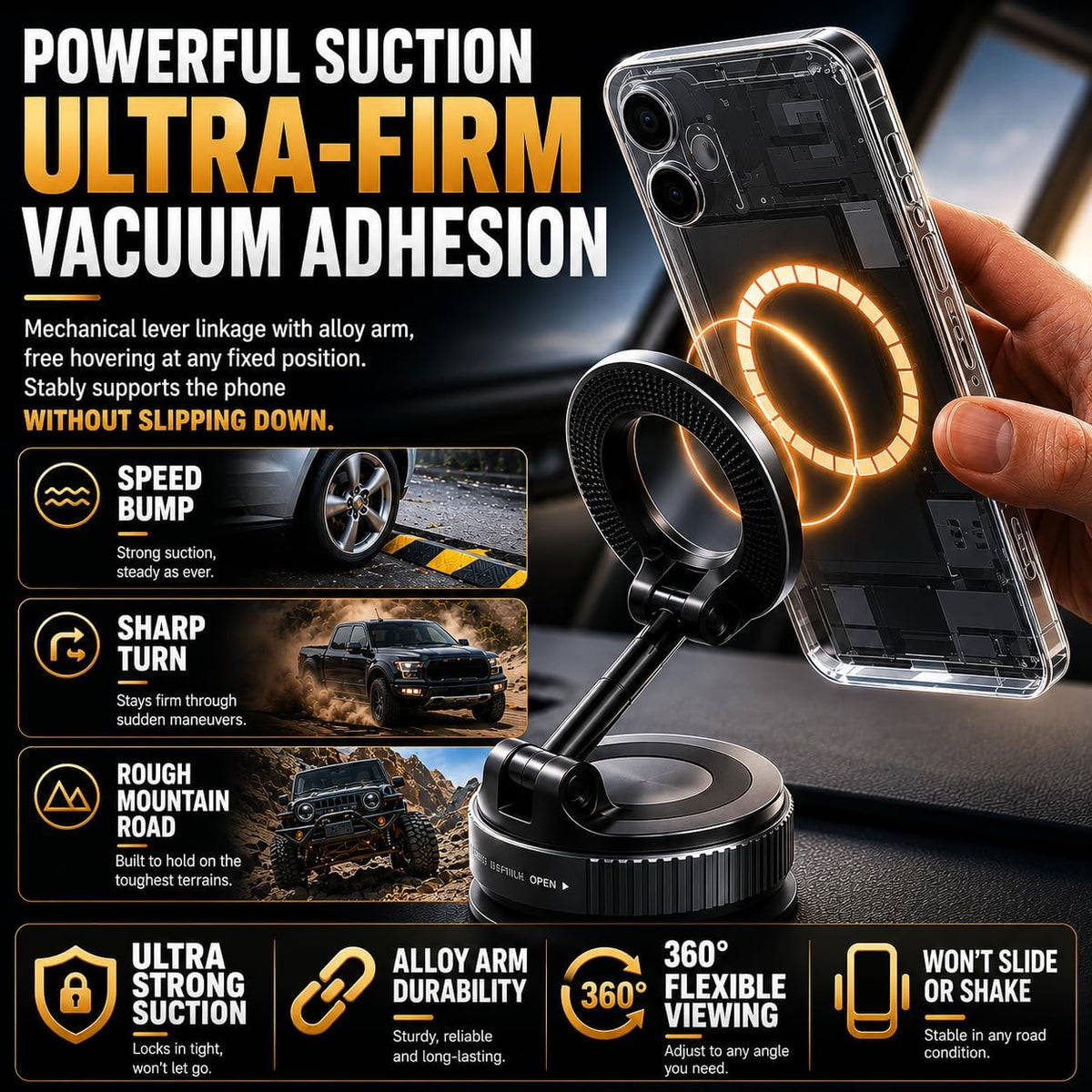 Suport Auto Magnetic